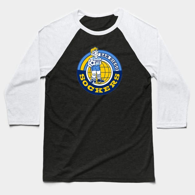 San Diego Sockers Baseball T-Shirt by AndysocialIndustries